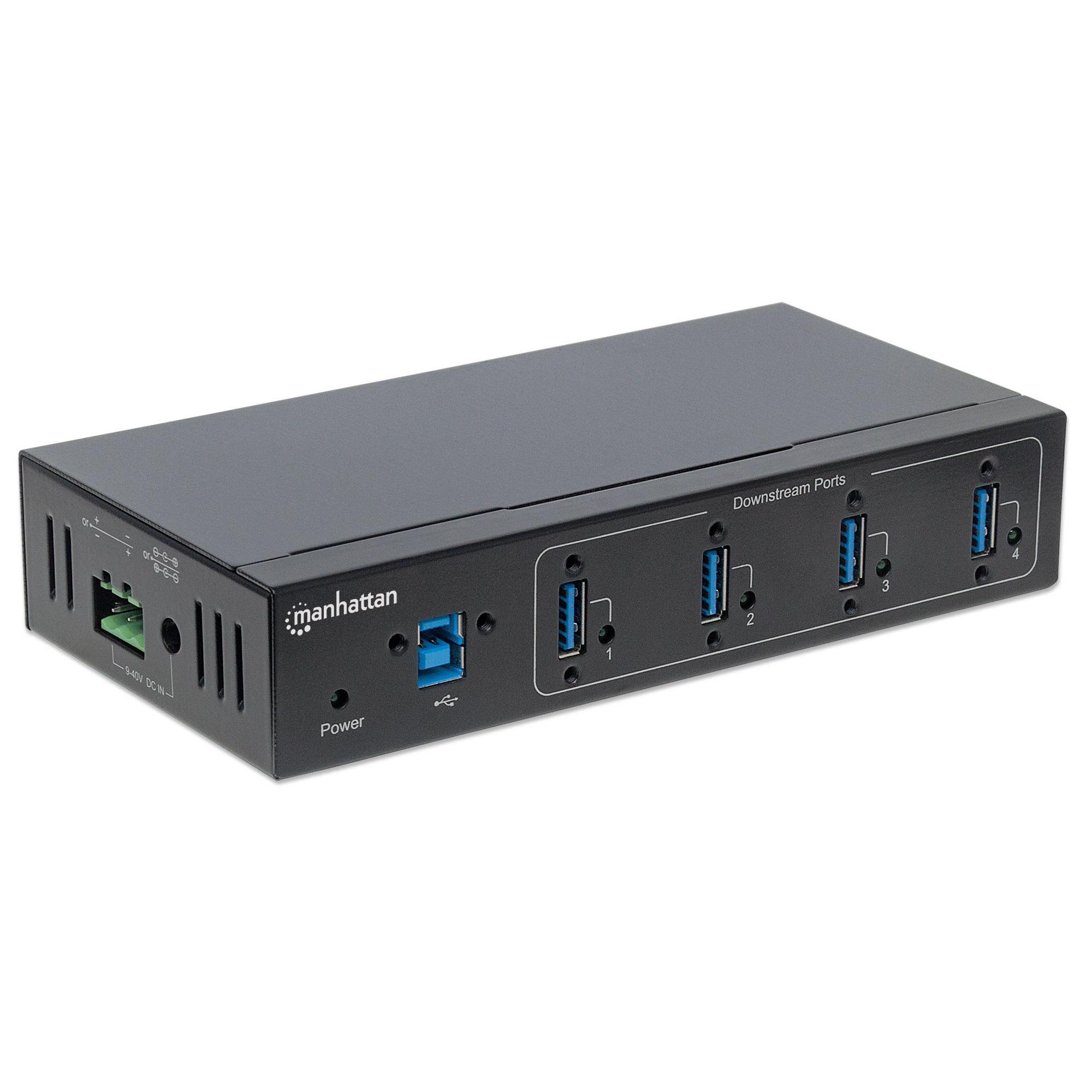 Hub Industriale USB 3.0 4 Porte