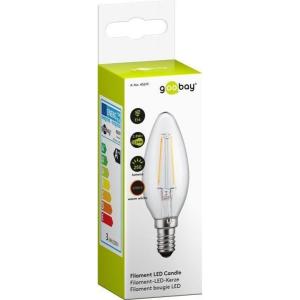 Lampada LED Candela E14 Bianco Caldo 2.8W Filamento A++