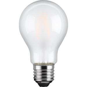 Lampadina LED E27 Bianco Caldo Satinato 7W con filamento Classe A++