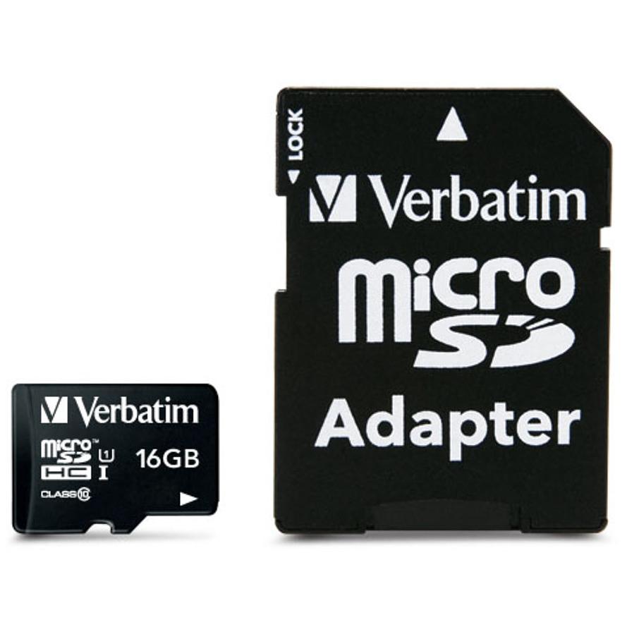 Memoria Micro SDXC 16 Gb con Adattatore - Classe 10