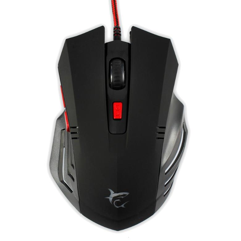 Mouse Gaming USB 3200dpi 6 Tasti Nero Hannibal GM-1602