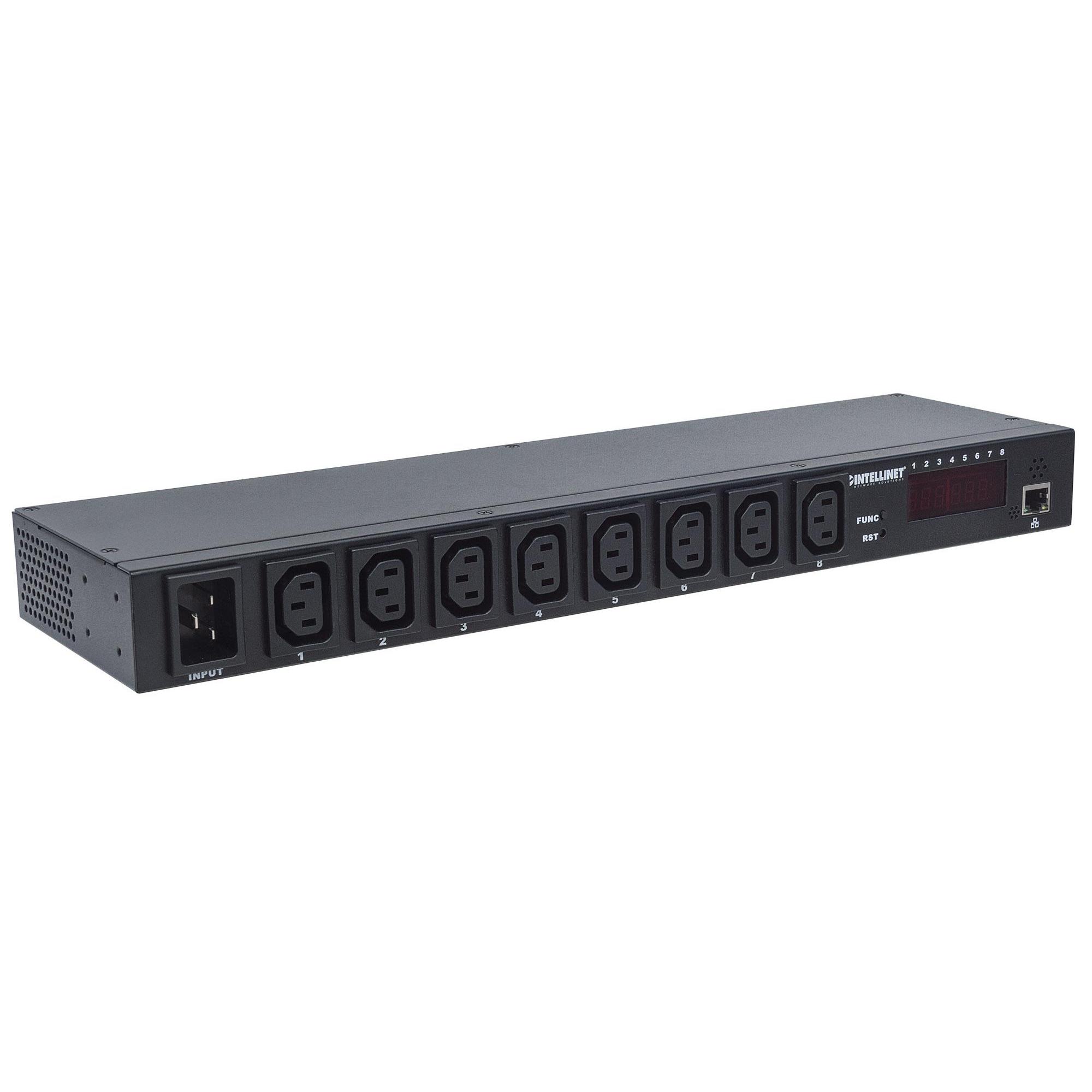 Multipresa intelligente per rack 19'' 8 porte