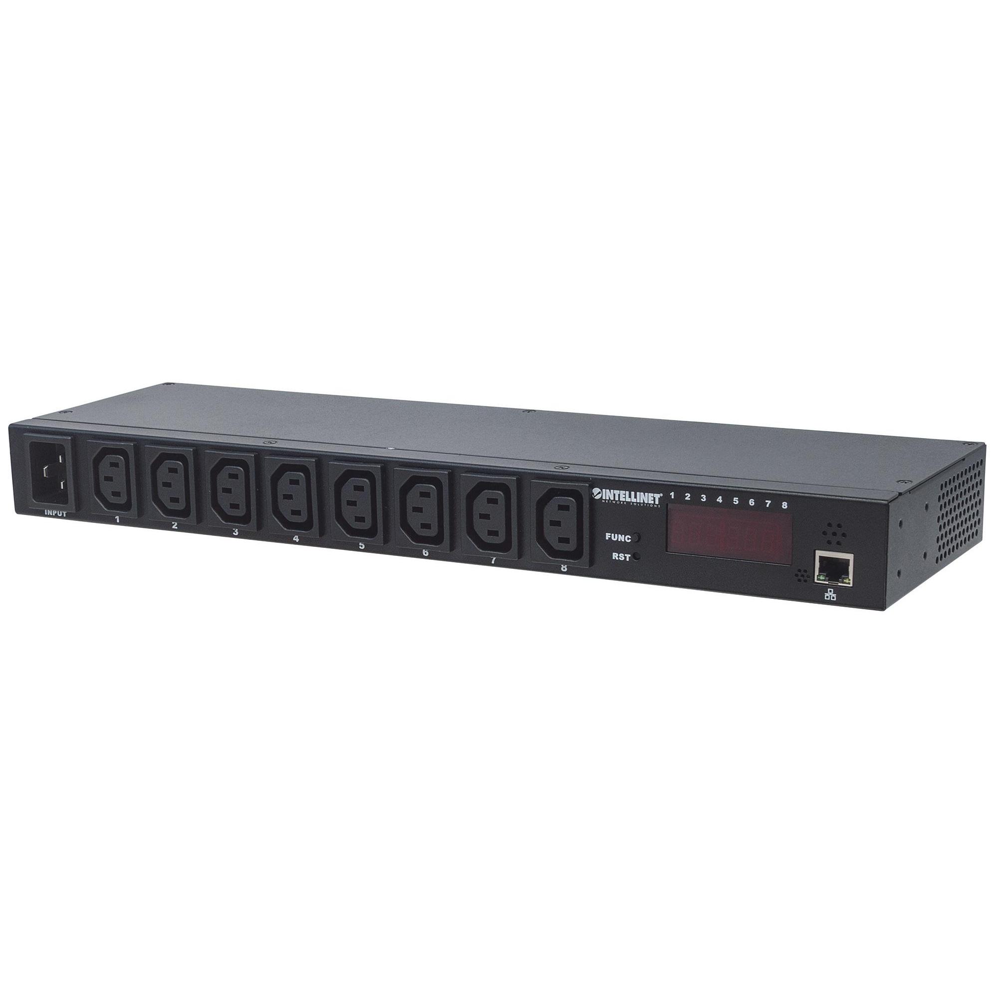 Multipresa intelligente per rack 19'' 8 porte