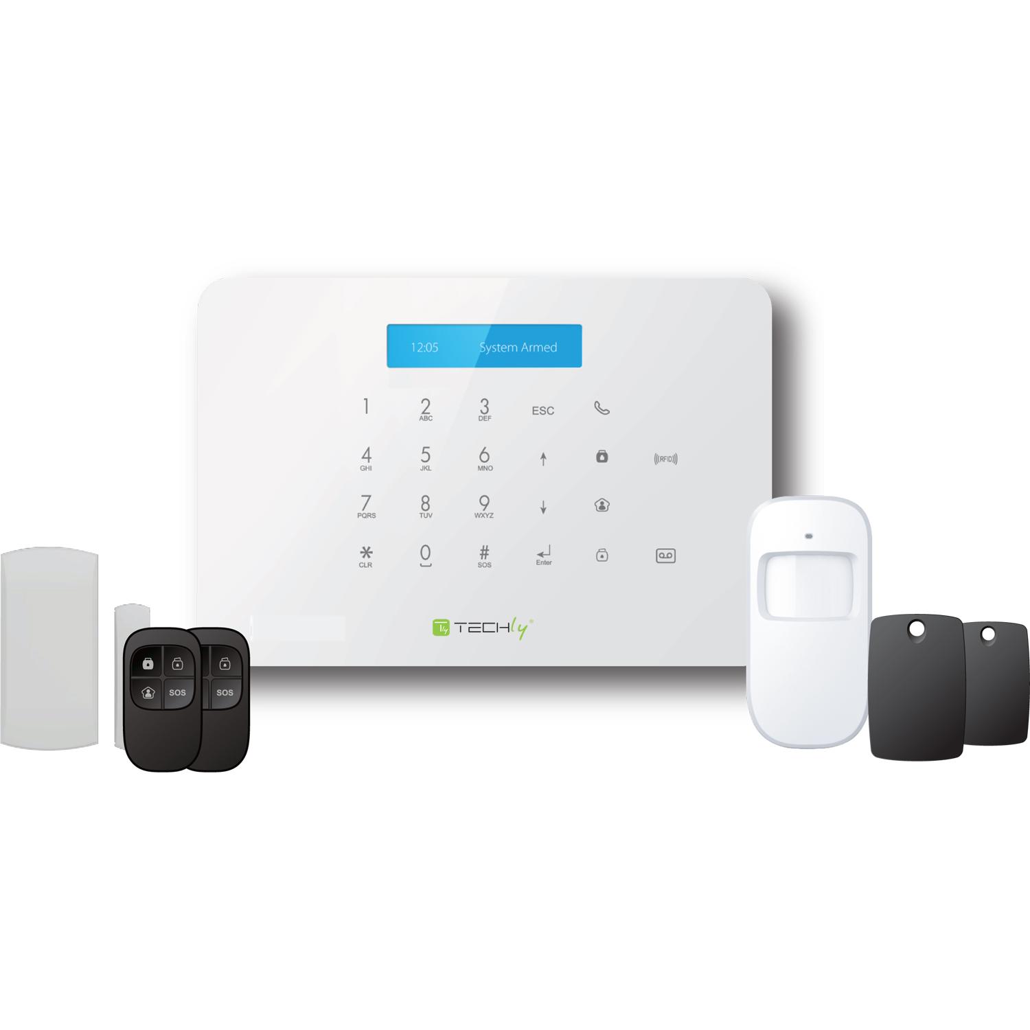 Sistema di allarme SMS/GSM wireless TLY ALARM1