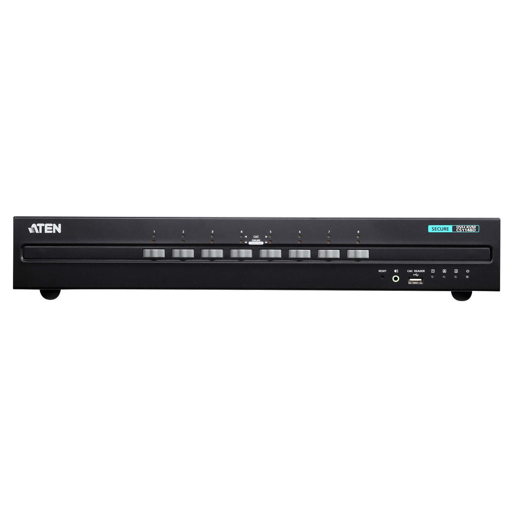 Switch KVM Schermo Doppio USB DVI 8 porte, CS1148D