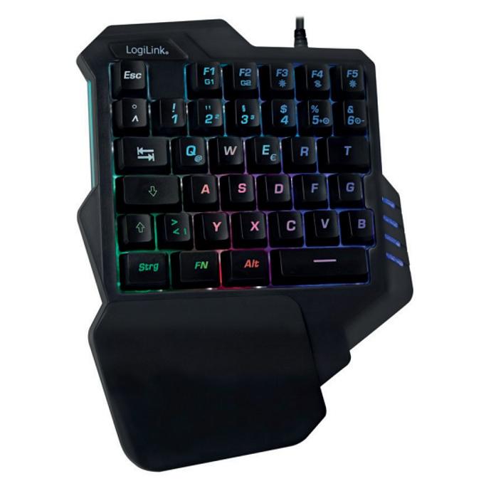 Tastiera Gaming a una Mano con Retroilluminazione LED Multicolor