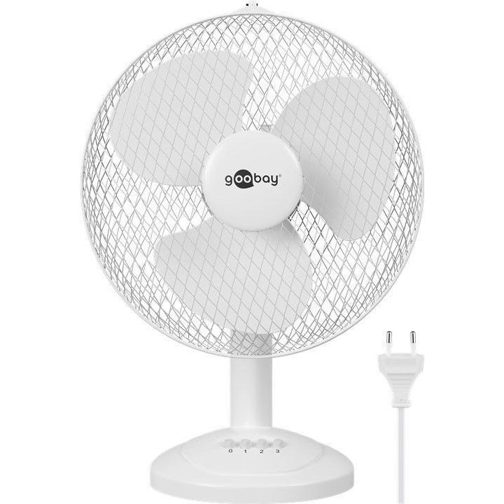 Ventilatore da Tavolo da 12 pollici Bianco