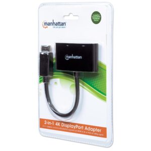 Adattatore DisplayPort 2-in-1 4K HDMI VGA