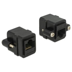 Adattatore RJ45 F/RJ45 F da Pannello Cat.6 UTP