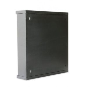 Armadio Rack 19'' Flat a muro p.30cm 6 unità sezione unica Grigio