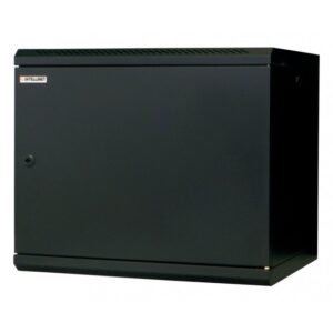 Armadio Rack 19'' a muro 6 unità Nero prof. 600 porta cieca