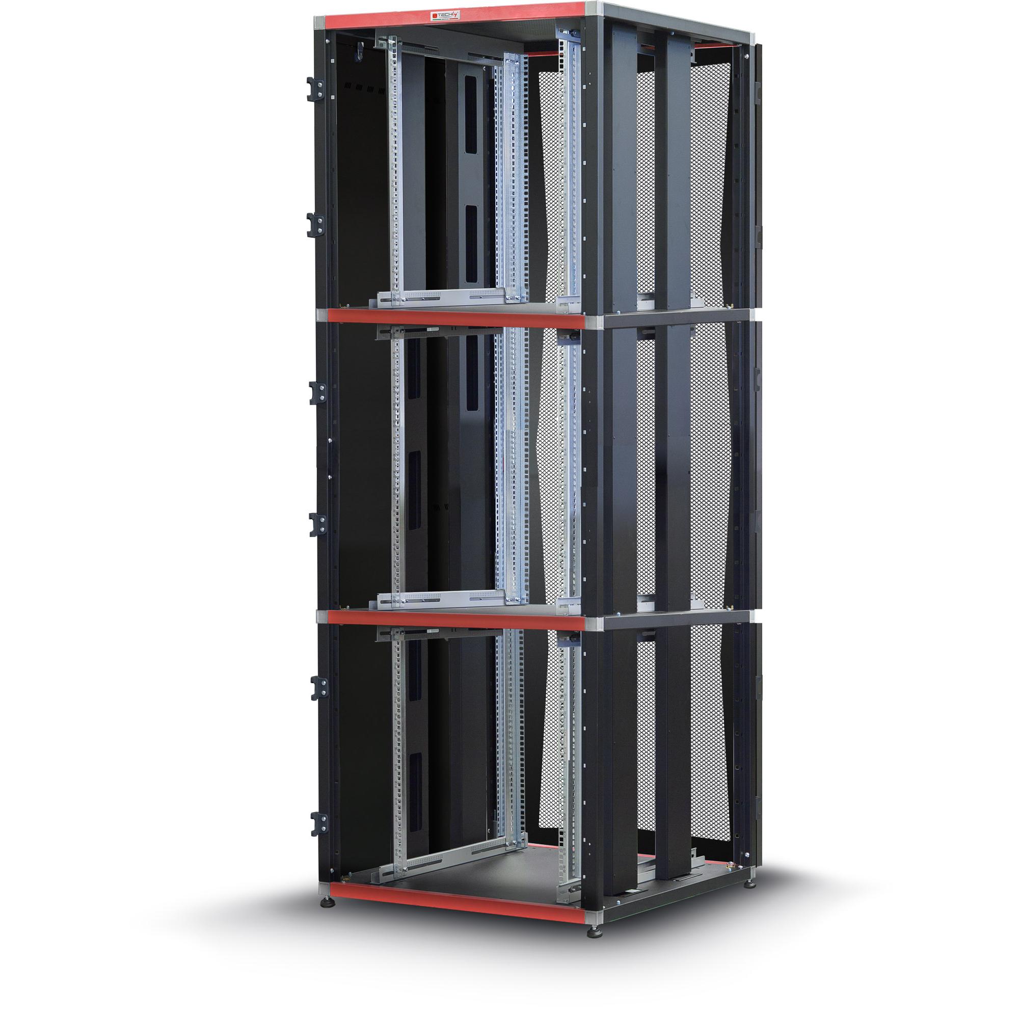 Armadio Server Rack 19'' 800x1000 3x13 Unita' Nero serie MultiSPACE