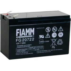 Batteria al Piombo 12V 7,2Ah (Faston 6,3mm)