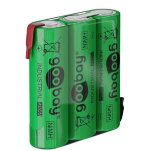 Batterie Ricaricabili NiMH 3xAA HR6 2100 mAh 3.6V a Saldare