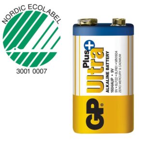 Blister 1 Batteria 9V GP Ultra Plus