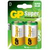 Blister 2 Batterie Torcia D GP Super