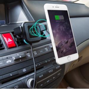 Caricabatterie Wireless Supporto Smartphone da Auto, TE-17