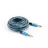 Cavo Audio Stereo Jack 3.5 mm M/M 1,5m Azzurro