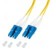 Cavo Fibra Ottica LC/LC 9/125 Monomodale 1m Diametro 1.2mm OS2