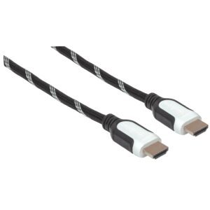 Cavo HDMI 2.0 High Speed con Ethernet con Connettore Bianco 1m