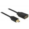 Cavo HDMI High Speed c/Ethernet - HDMI Micro-D/ HDMI-A 20 cm