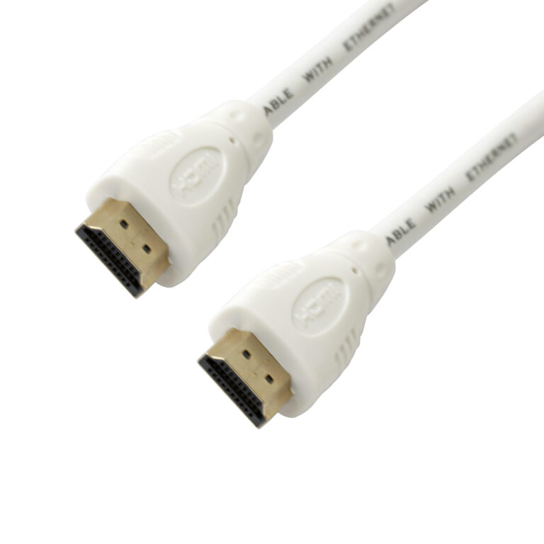 Cavo High Speed HDMI con Ethernet 3 metri Bianco