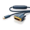 Cavo Mini DisplayPort (Thunderbolt) a DVI-D 24+1 3m Alta Qualità