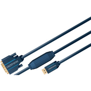 Cavo Monitor DisplayPort Maschio a DVI-D Maschio 7,5 m Blue