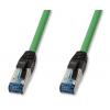 Cavo Patch Cat.6A S/FTP PUR IP20 10m Verde