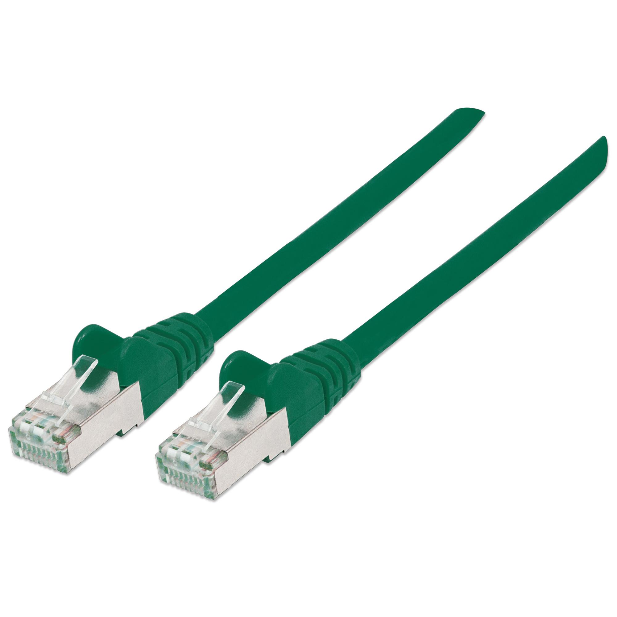 Cavo Patch Cat.7 Plug RJ45 6A S/FTP LSZH 15m Verde