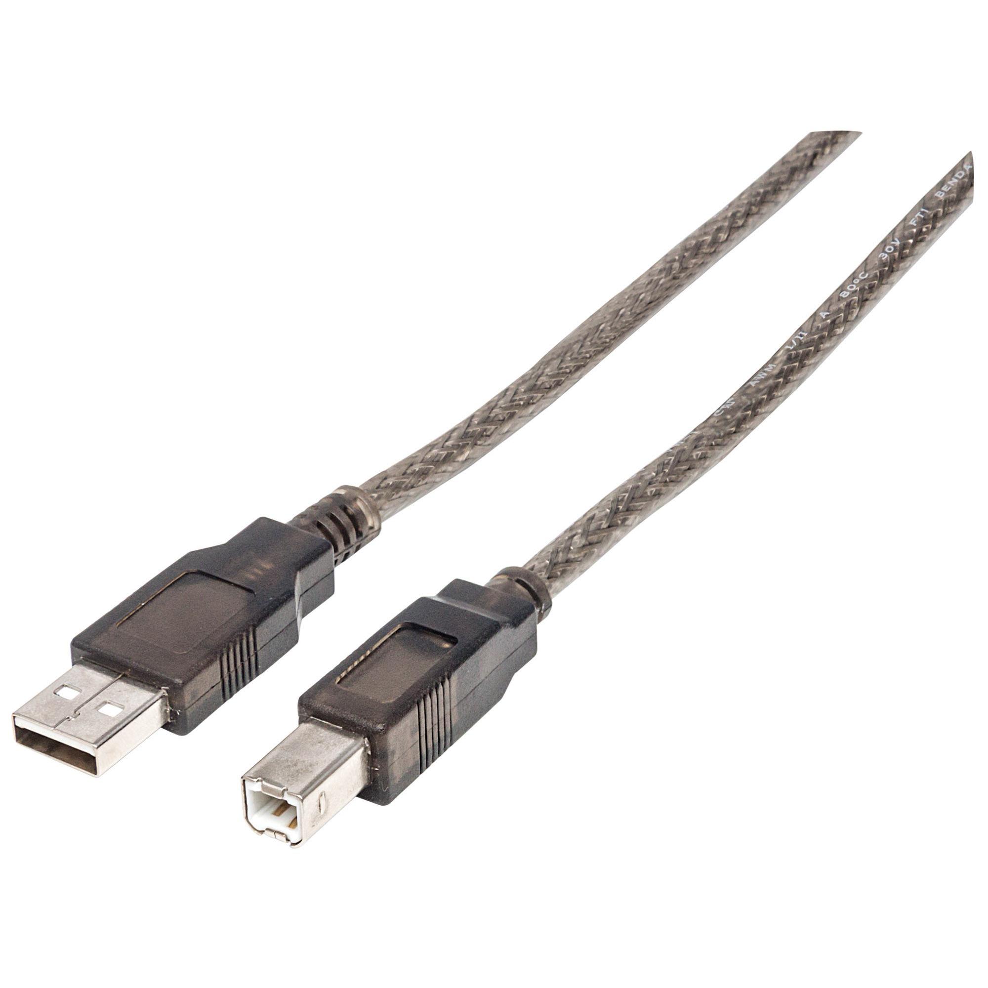 Cavo di prolunga USB 2.0 nero da 3 m A ad A - M/F su