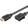 Cavo Prolunga HDMI High Speed con Ethernet 4K 30Hz M/F 1,8 m