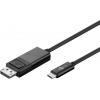 Cavo adattatore USB-C™ a DisplayPort 4K 1.2m Nero