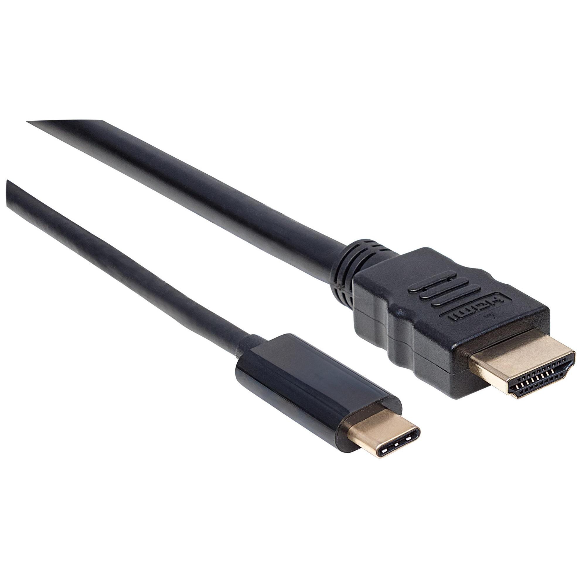 Cavo adattatore USB-C™ a HDMI 2m Nero