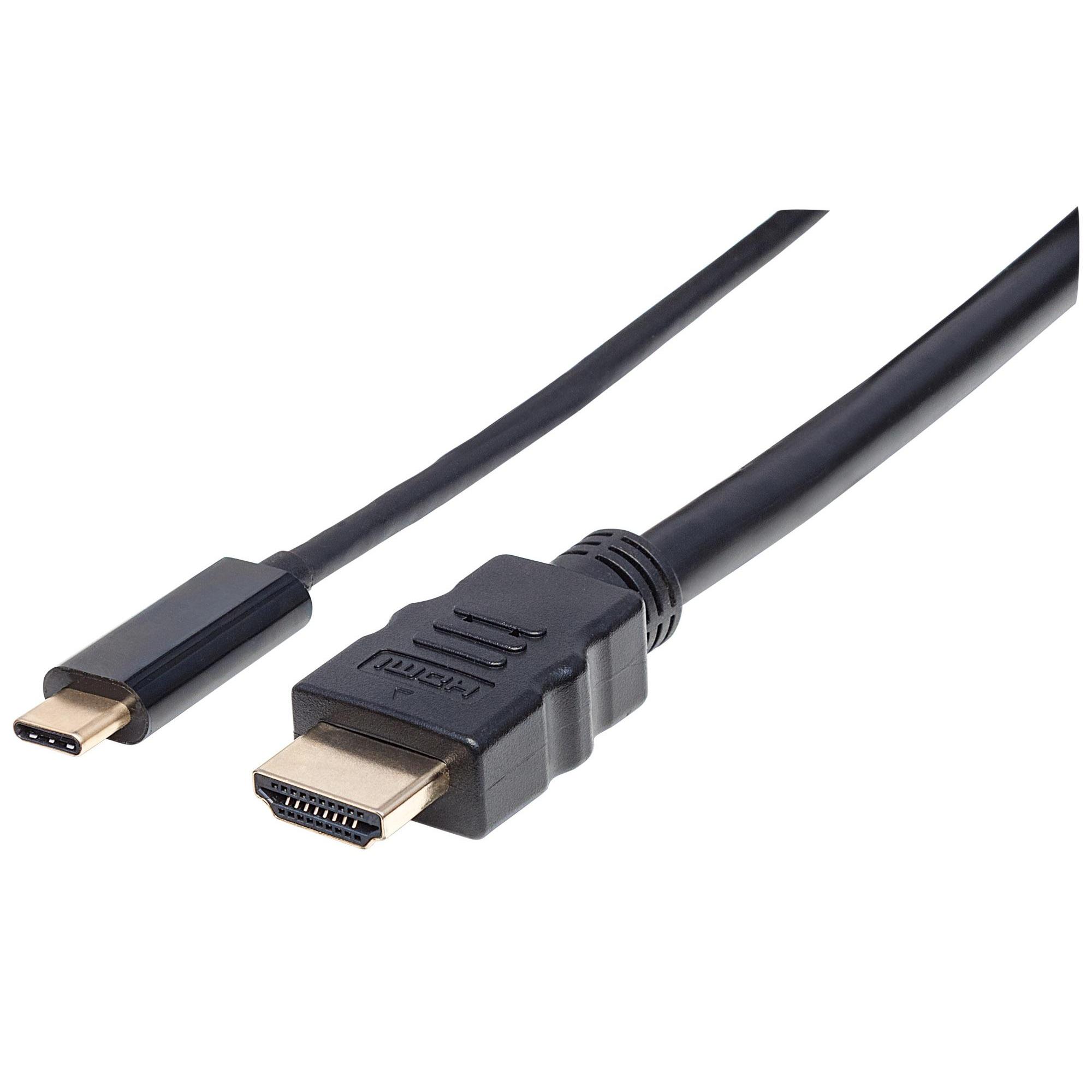 Cavo adattatore USB-C™ a HDMI 2m Nero