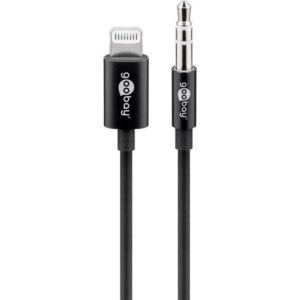 Cavo da Apple Lightning a Audio 3,5'' M 1m Nero