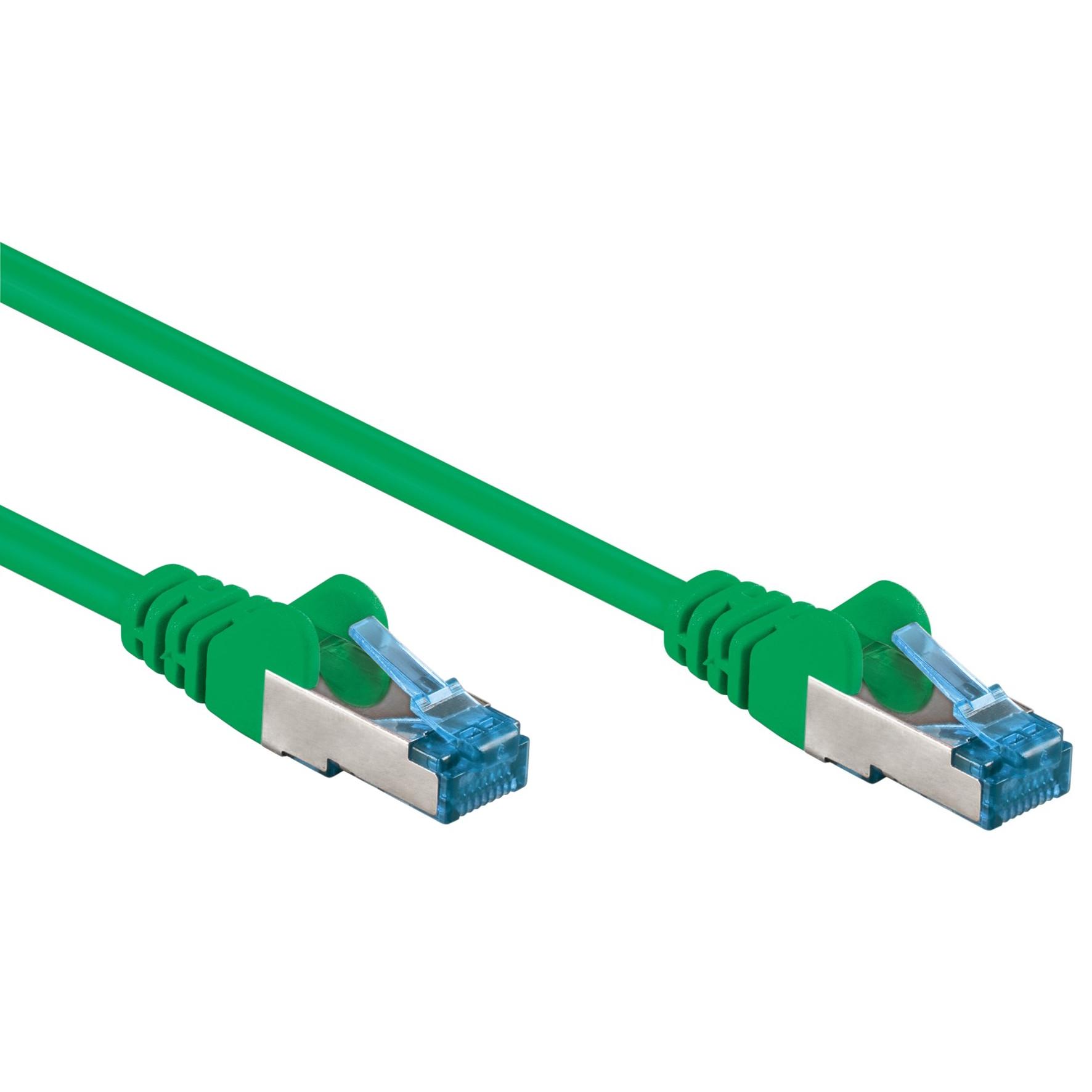 Cavo di rete Patch in rame Cat. 6A Verde SFTP LSZH 3m