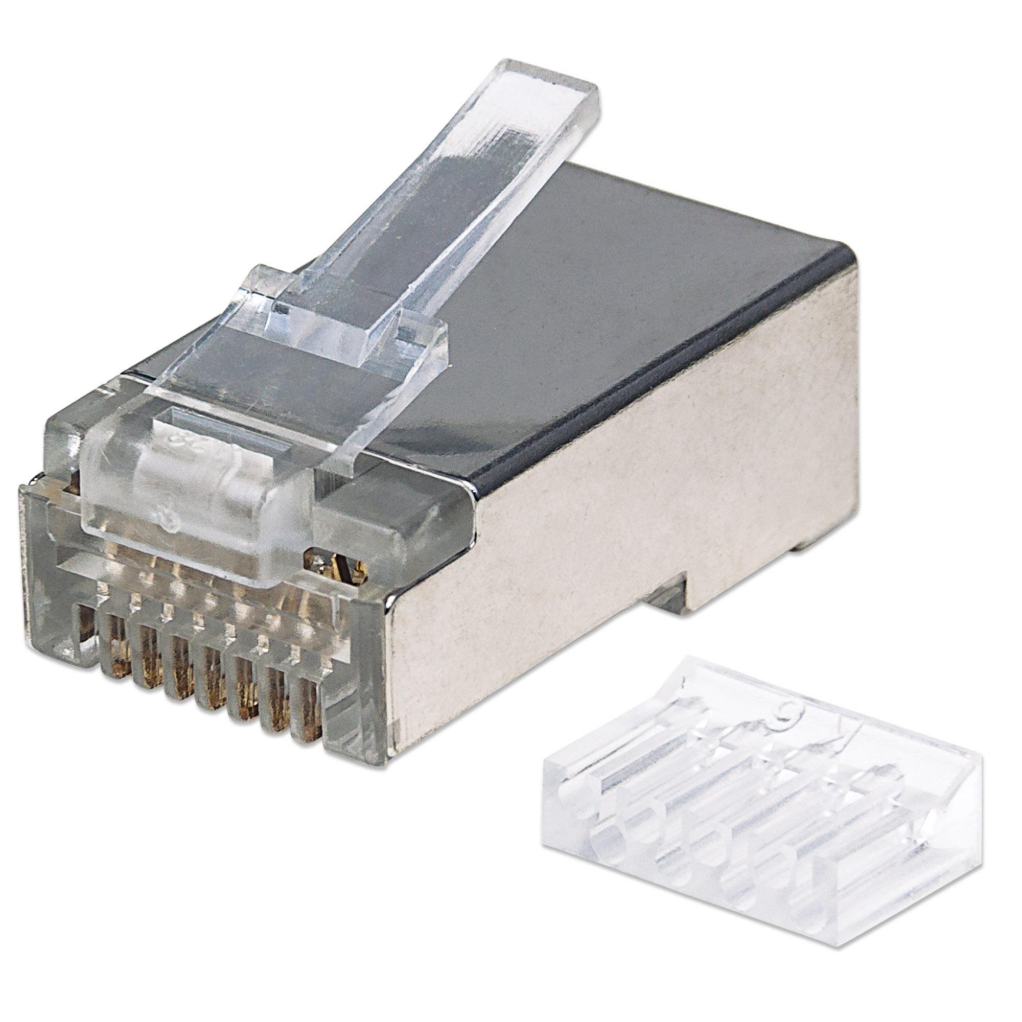 Confezione 90 plug Modulari Pro Line RJ45 Cat.6