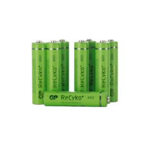 Confezione risparmio 8 Batterie Ricaricabili AAA Mini Stilo 850mAh GP ReCyko+
