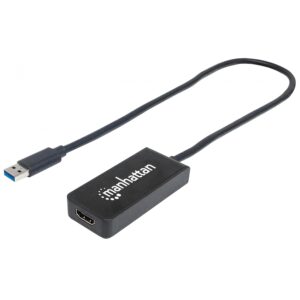 Convertitore USB 3.0 ad HDMI Nero