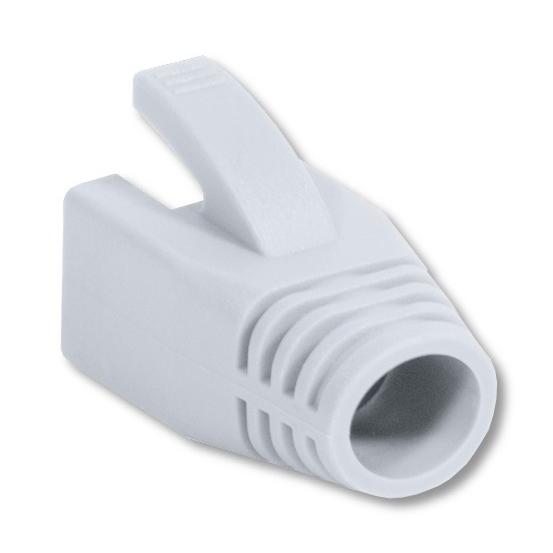 Copriconnettore per Plug RJ45 Cat.6 8mm Bianco