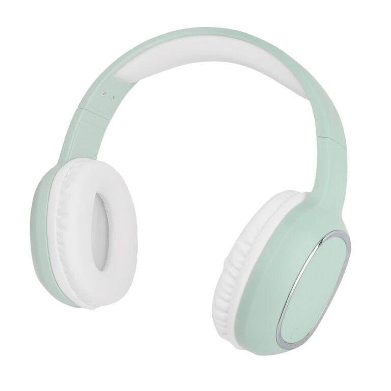 Cuffia Stereo Bluetooth con Microfono Verde