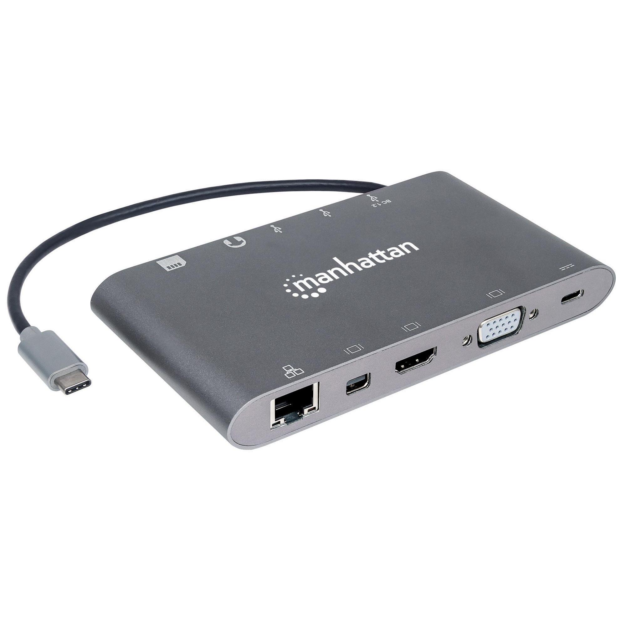 Docking Station USB-C™ SuperSpeed 7 in 1