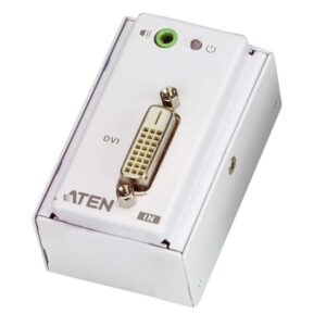 Estensore DVI/Audio Cat5 con piastra a parete 1920x1200 a 40m, VE607