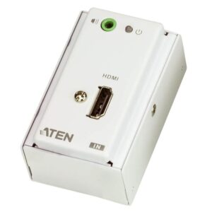 Estensore HDMI/Audio Cat5 con piastra a parete 1080p 40m, VE807