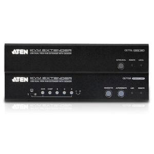 Extender KVM USB VGA Dual View con Deskew 300m CE775