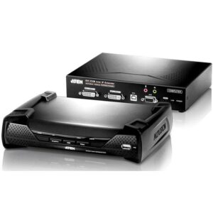 Extender KVM USB con 2 DVI over IP KE6940