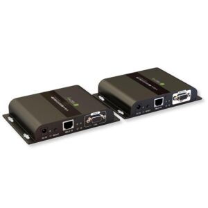 Extender VGA HDbitT con Audio su Cavo Cat.6  POE fino a 120m