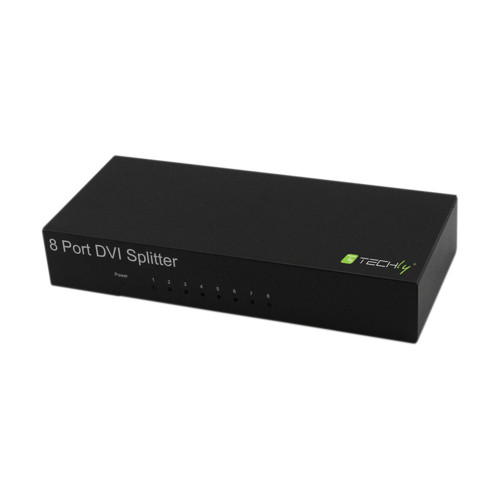 Extender/ Video Splitter 8 Porte DVI 24+5