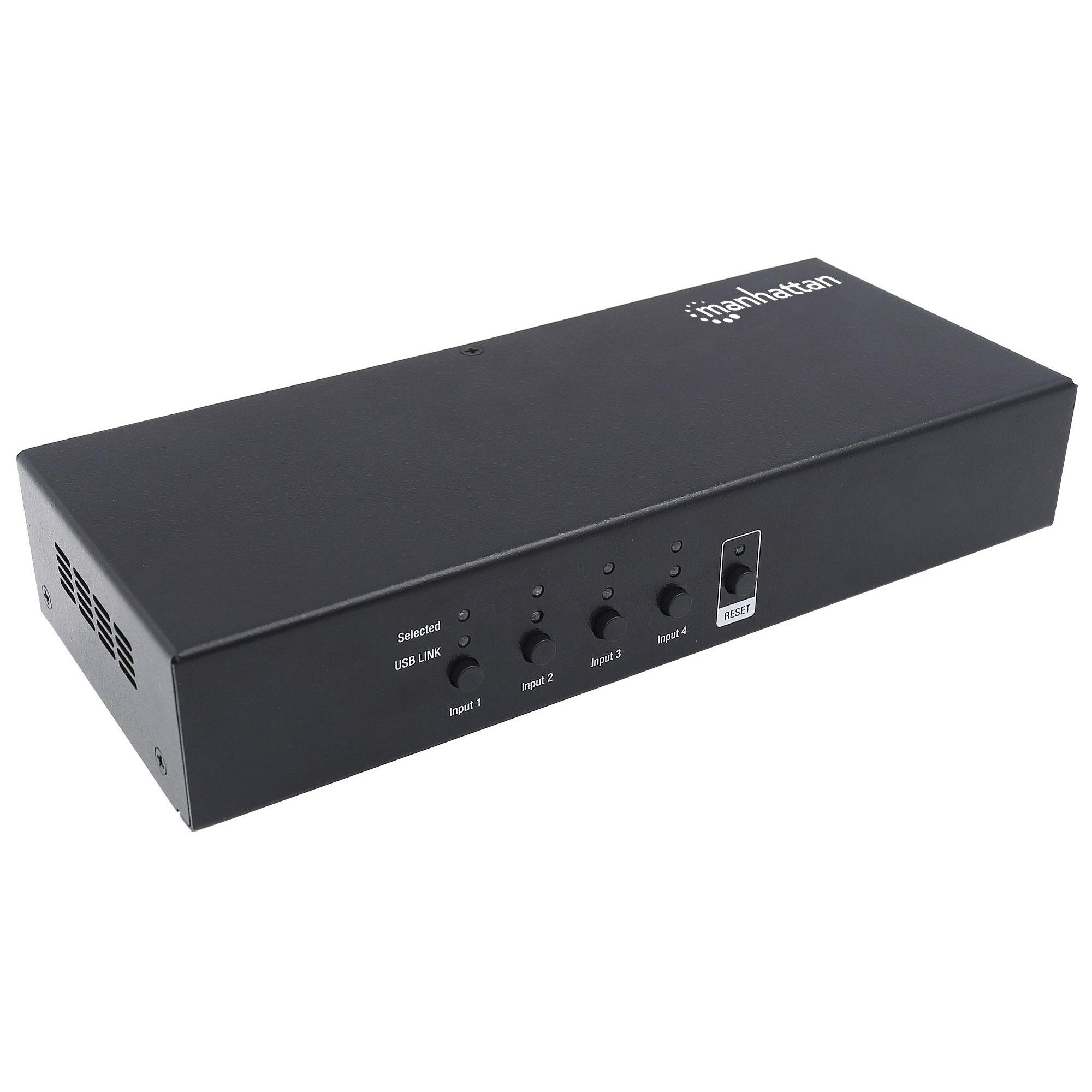 HDMI KVM Switch 4 porte